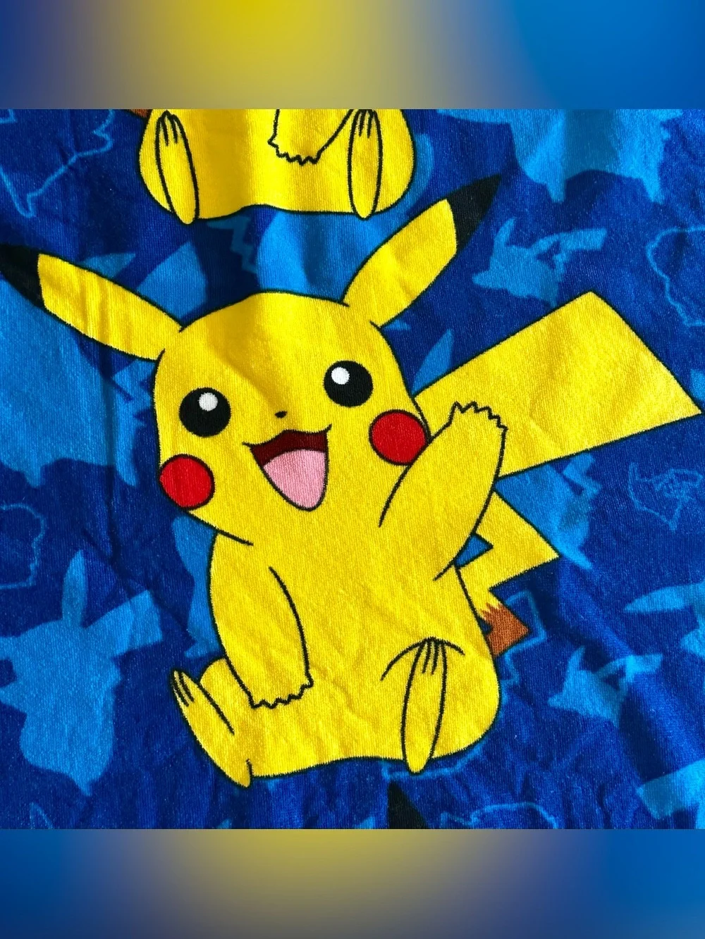 Pokémon Pikachu 2017 Beach Towel. Preowned in good condition! Clean! No holes
